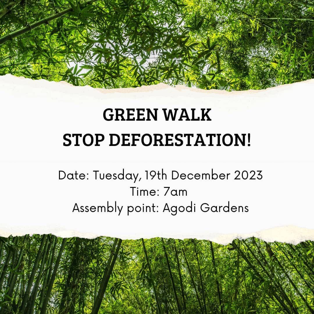 It is going down tomorrow. Please join us if you are in and around Ibadan 
#saveagodigardens #stopdeforestation #saveourgreenspaces