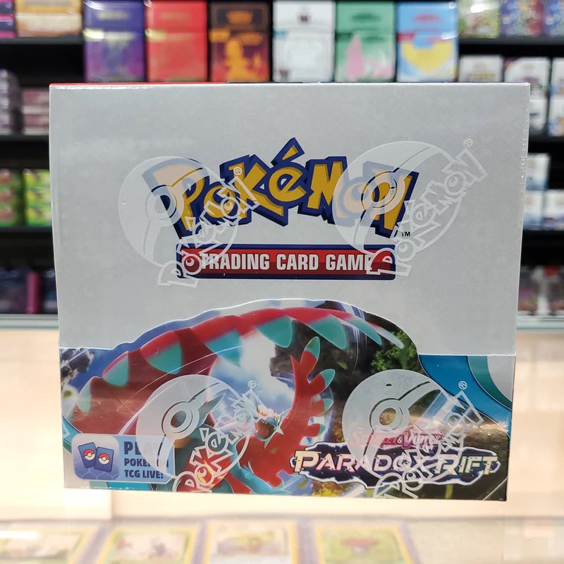 PokemonTCGDrops's tweet photo. Up at Smoke &amp; Mirrors

Paradox Rift Booster Box - $84.49
https://t.co/QVjdmhQtfH

Crown Zenith Mini Tin Display - $77.99
https://t.co/pM0CraVFD9

Paldea Evolved ETB - $29.99
https://t.co/NXnS0ejxqt

Paradox Rift B&amp;B - $10.49
https://t.co/vKdtnlV9Qw

Free Shipping $150+ https://t.co/WQP47Z6Wd7