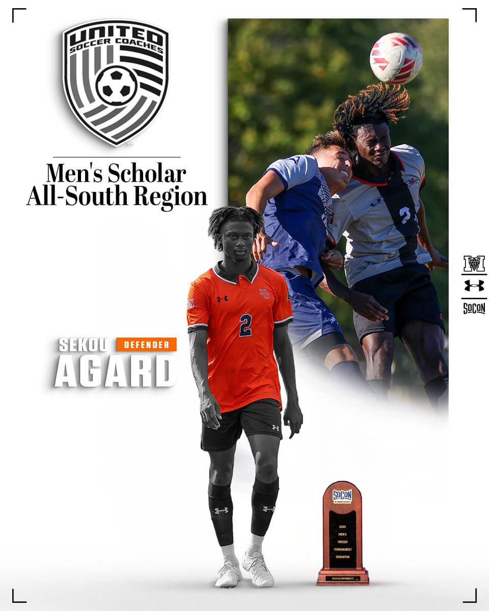 𝐌𝐞𝐧'𝐬 𝐒𝐜𝐡𝐨𝐥𝐚𝐫 𝐀𝐥𝐥-𝐒𝐨𝐮𝐭𝐡 𝐑𝐞𝐠𝐢𝐨𝐧📚⚽️ Congratulations to Sekou Agard on being named to the United Soccer Coaches Men's Scholar All-South Region🙌 🗞️: bit.ly/48orvdm #RoarTogether