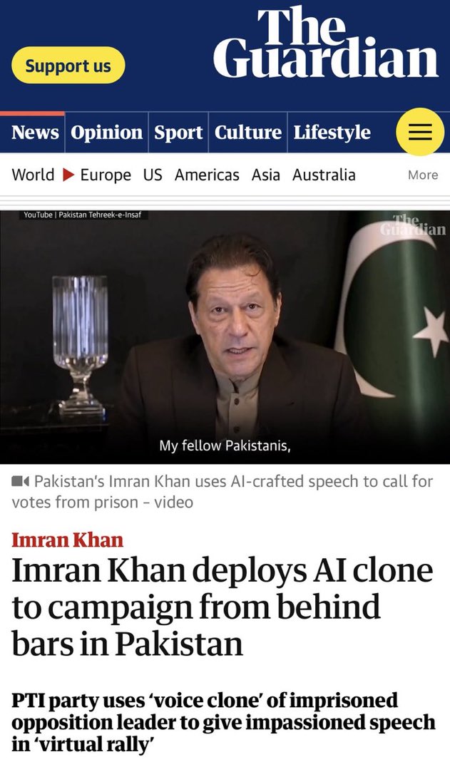 javaria_haq's tweet photo. اس سے خان صاحب کی عزت اور بھی بڑ گئ دنیا کی نظروں میں
اور حکومت زلیل و خوار ہوکے رہ گئ
اب انتظار ہے جب کاکڑ باہر کے دورے پہ ہوگا اور اجتماع کے لوگ اسے پوچھیں گے تم نے عمران خان کے ساتھ یہ کیوں کیا ؟؟ کیوں بے قصور کو جیل میں رکھا ہوا ہے کب ساری قوم اسکے ساتھ ہے
#PTIVitualJalsa https://t.co/kaDKHUhL2h