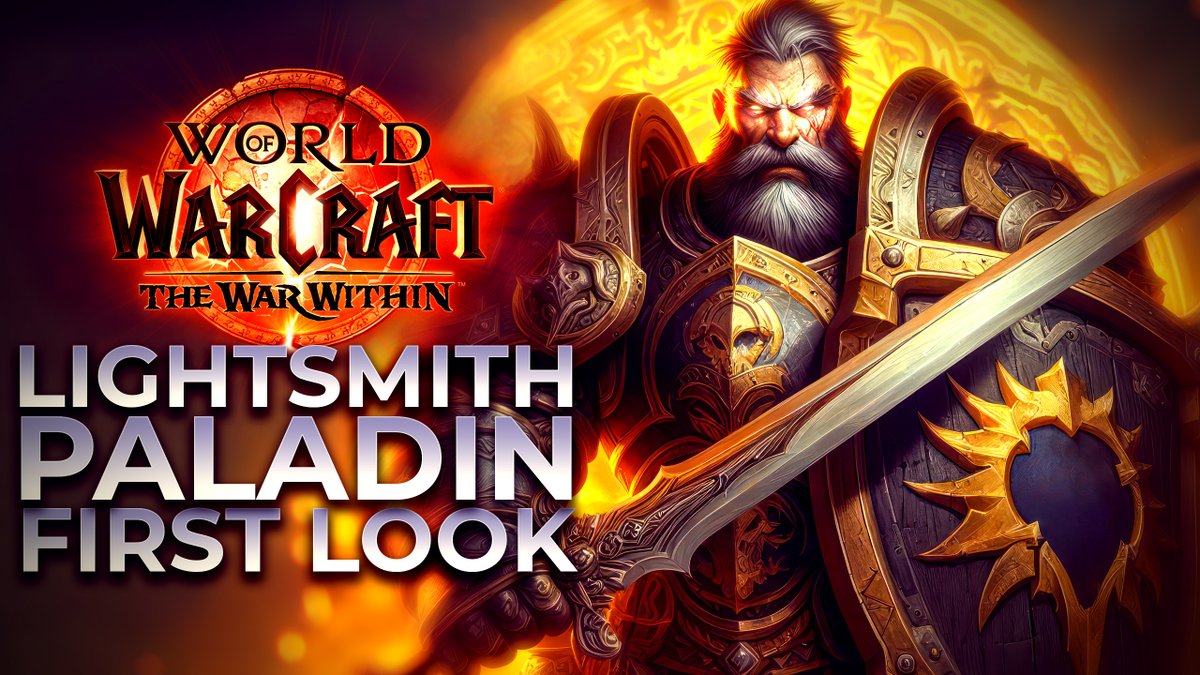👀Sneak peak on Lightsmith Hero Talents for Paladin on interview with WoW Devs + @Nobbel87 It's early Christmas for @Warcraft The War Within! 👉youtu.be/Oy4-XQt-_2Y #warcraft #worldofwarcraft