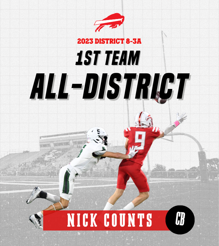 We are proud to announce the All District selections for the 2023 football season‼️
🦬 BUFFALOES 🦬
📸Photo Credit: Buster Clem