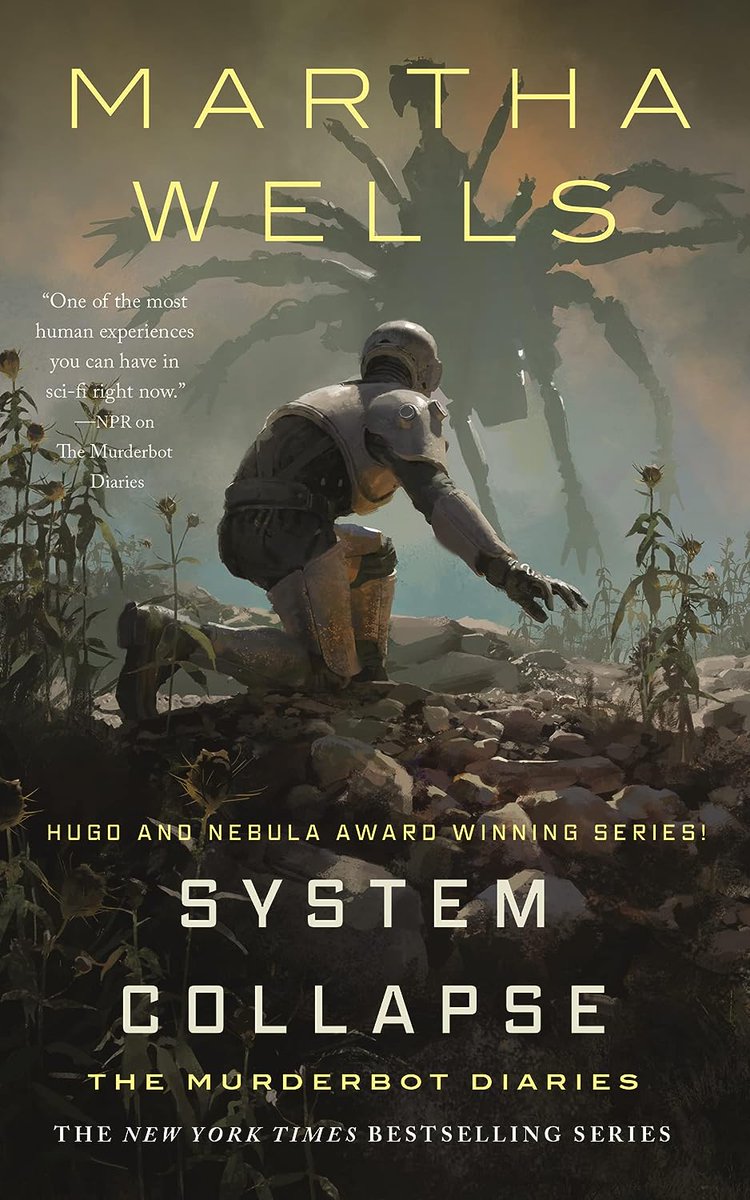 UncleT_Bag's tweet image. #Murderbot simply never disappoints. #SystemCollapse by Martha Wells is so much fun! Check out the review: bit.ly/47cTNXi