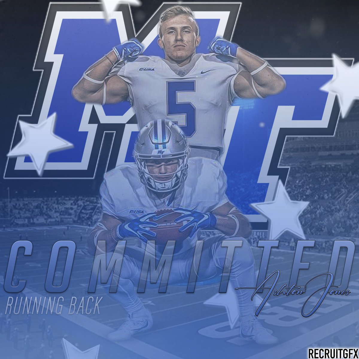 100% C O M M I T T E D 🌠🧨

Beyond blessed and excited to begin this new chapter in my life!💙

LET’S WORK MTSU❗️❗️❗️

<a href="/CoachDerekMason/">Derek Mason</a> <a href="/coachbeckles/">Jeff Beckles</a> 
<a href="/SSN_MTSU/">Sidelines - MT</a> <a href="/MT_FB/">Middle Tennessee Football</a> <a href="/MTFB_Recruiting/">Middle Tennessee Football Recruiting</a> <a href="/GoMiddle/">GoMiddle</a> <a href="/CSmithScout/">Chris Smith</a> <a href="/CoachCreasy_OHS/">Kevin Creasy</a> 
<a href="/MainNashville/">Main Street Nashville</a> <a href="/MainStreetPreps/">Main Street Preps</a>