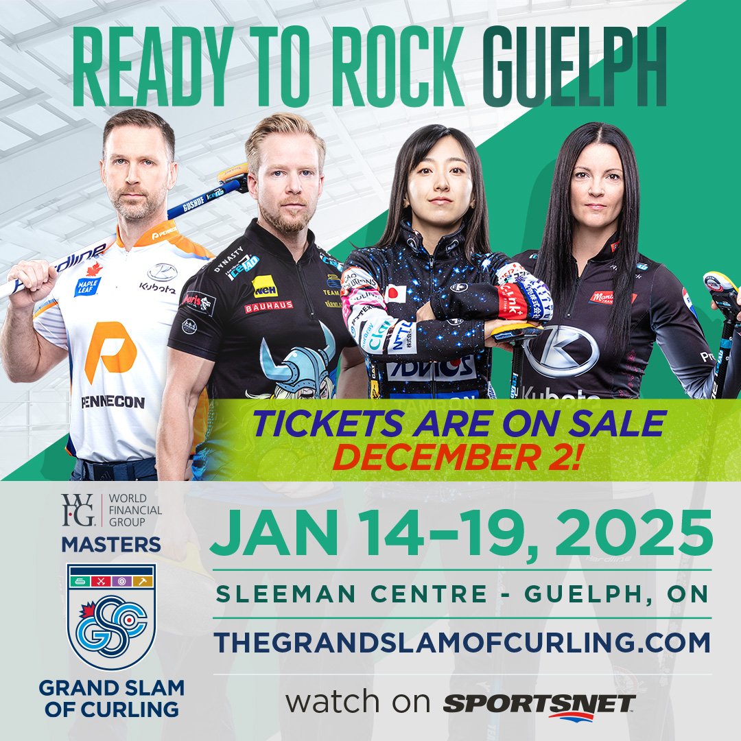 One week left until Christmas! Don't miss out on early bird ticket prices for full week and weekend packages. Prices increase in the New Year. It's a great gift for the curling fan in your life! #GSOC