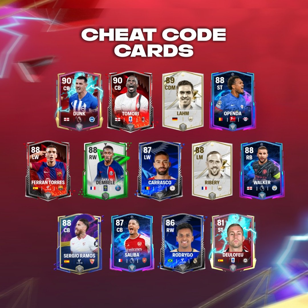 H2H CHEAT CODE CARDS IN EAFC MOBILE 24 ⚡ Likes & Retweets Appreciated 👍🔄