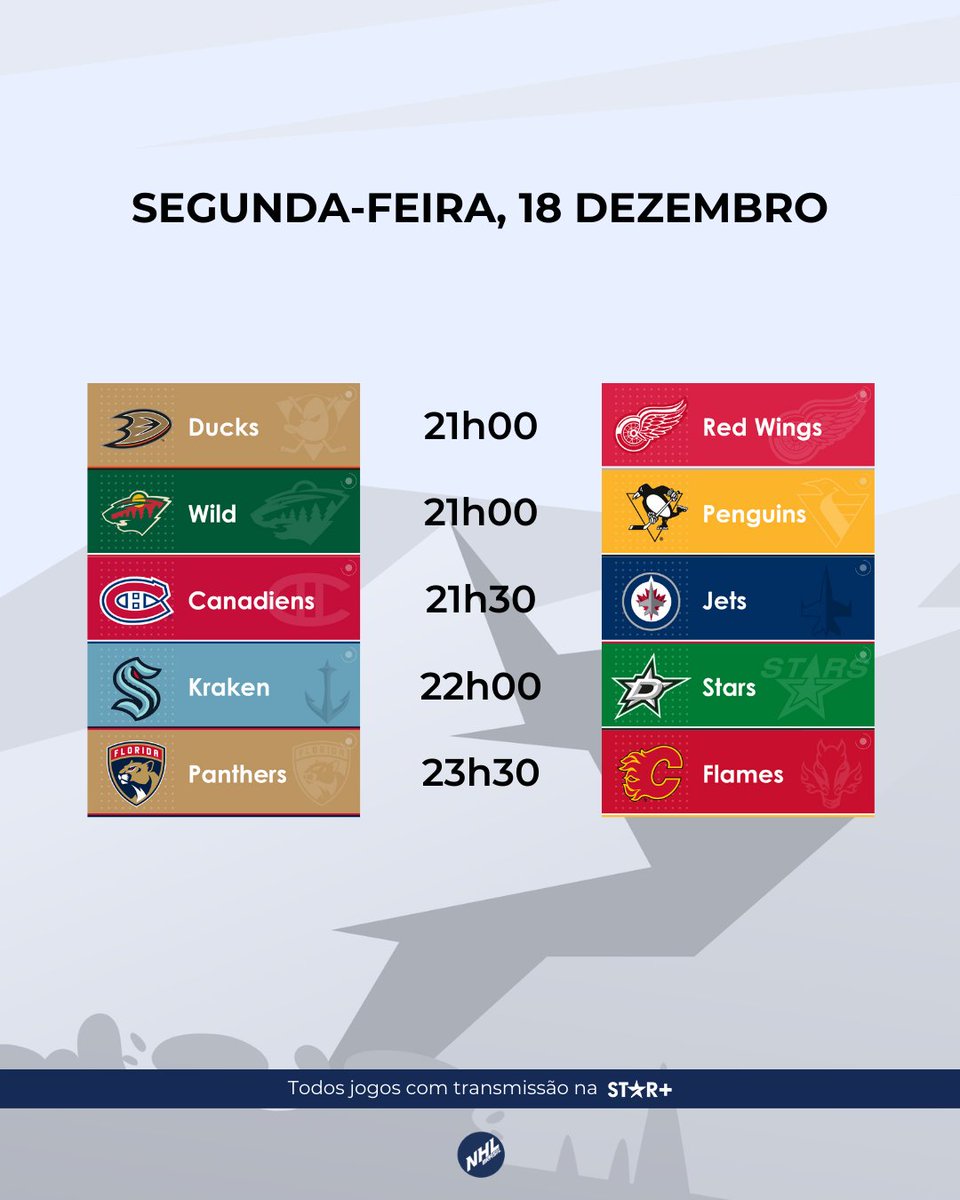 NHL Brasil (@NHLBrasil) / X