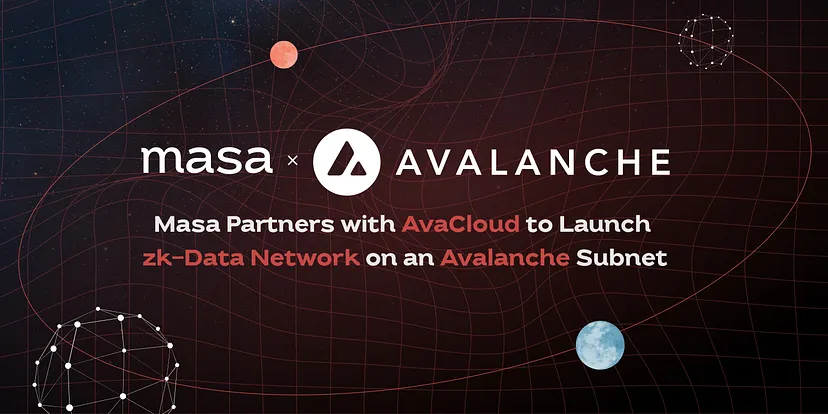 Olga58008361's tweet photo. 🌐 Exciting news from Masa! 
🚀 They're set to launch their ZK-data network &amp; Marketplace on a dedicated Avalanche Subnet powered by AvaCloud. 
@getmasafi #MasaNetwork #Data #Masa #zkdata #marketplace #Avalanche https://t.co/wahqZuSpKP