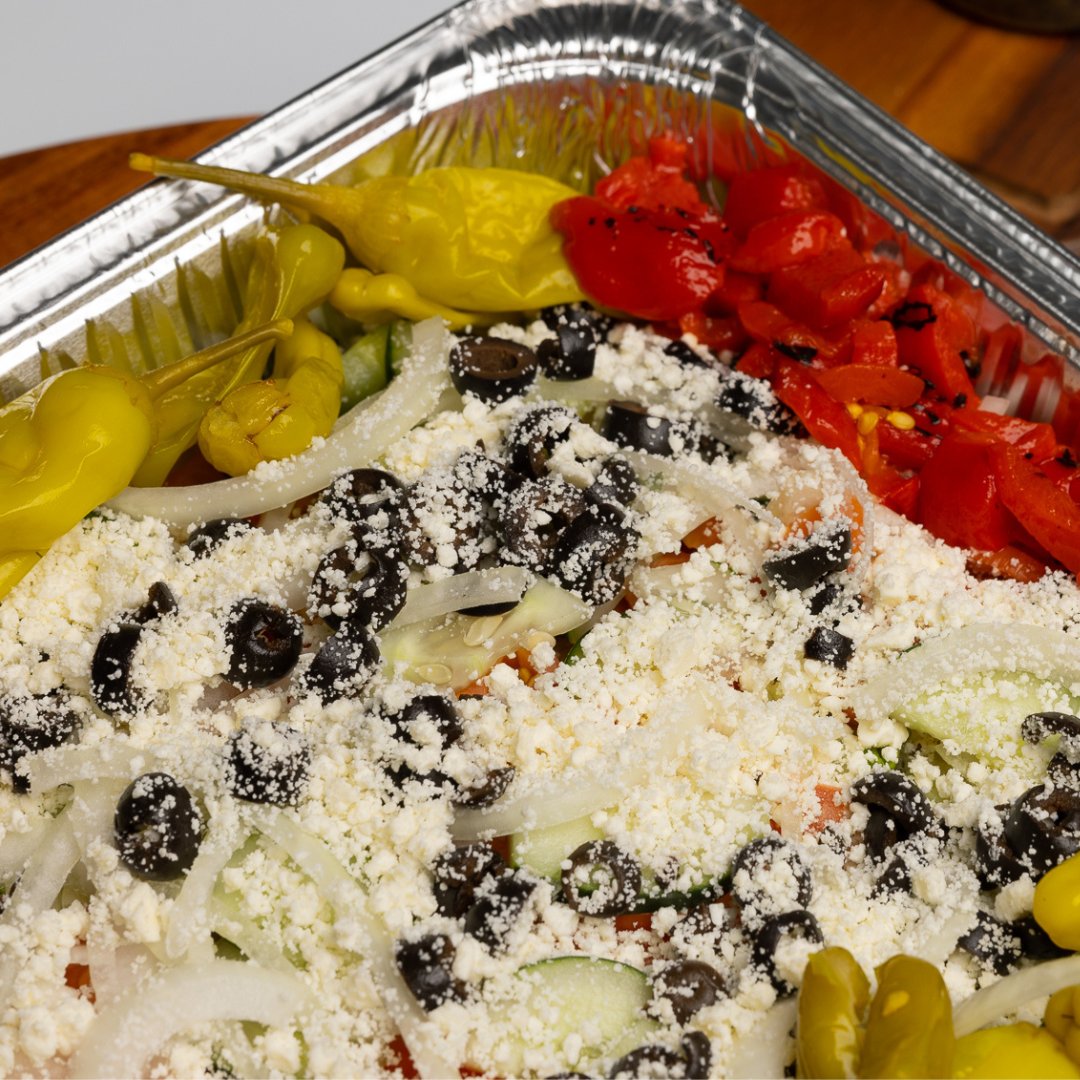 Everything's better with a hefty sprinkle of feta magic! ✨

#fetacheese #salad #pitagourmet #buffalony #mediterraneanfood