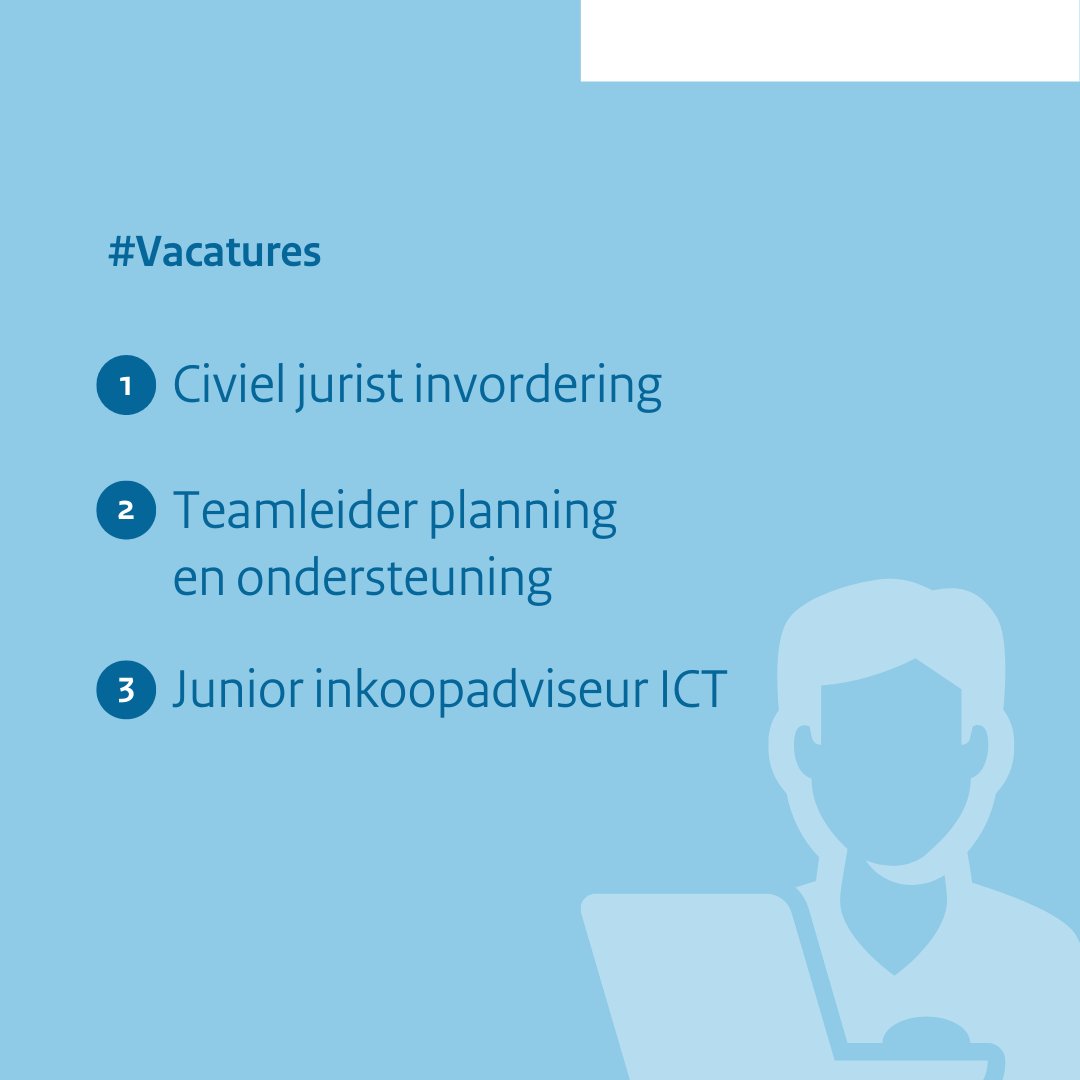 Een nieuwe baan als kerstcadeau? Wie weet! 🎄 Bekijk de uitgelichte vacatures van week 51:

1. tinyurl.com/3853ypry
2. tinyurl.com/2txrda34
3. tinyurl.com/3zr55sdk

#WerkenBijDeBelastingdienst #Vacatures