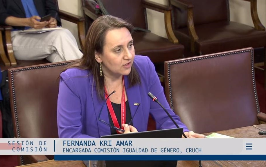 📲Nuestra #RectoraUOH, Fernanda Kri, expuso en la sesión de la Comisión de Futuro, Ciencias, Tecnología, Conocimientos e Innovación de la <a href="/Camara_cl/">Diputadas y Diputados de Chile</a>  en el marco de la la discusión del proyecto de ley de paridad en áreas STEM: goo.su/VndZ 👩‍🔬 <a href="/CRUCH_cl/">CRUCH</a>
