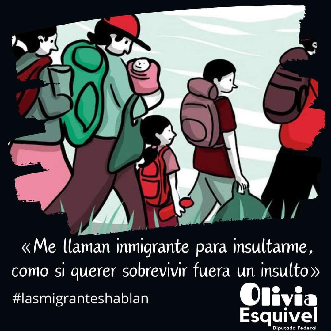 #DíaInternacionalDelMigrante 
NO hagamos con los migrantes que llegan a México, lo que hacen con los mexicanos cuando migran a otro lado por mejores oportunidades.

#TodosSomosMigrantes 
#TodosLosDerechosParaTodasLasPersonas
@DiputadosMorena