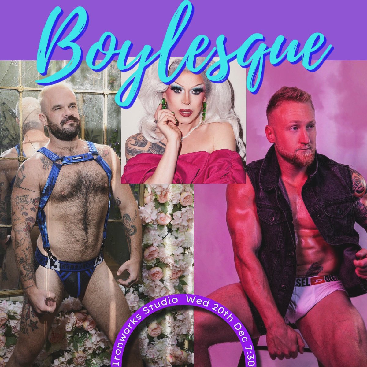 Last few tickets left for our last Boylesque! show of the year. Wed 20th Dec 😜🎄 ironworks-studios.co.uk/20th-december-…