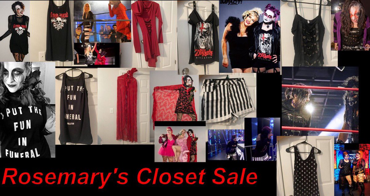 Hey guys 😈Big multiverse news 😀 @Rushlemania is having a @WeAreRosemary Closet Sale @DemonxBunny’s store & has some epic treasures up 4 sale😀Each is just $20 😀& this is just a sample of them :) Do not miss this chance to frame up a multiverse memorey😀 demonxbunny.com/product-catego…