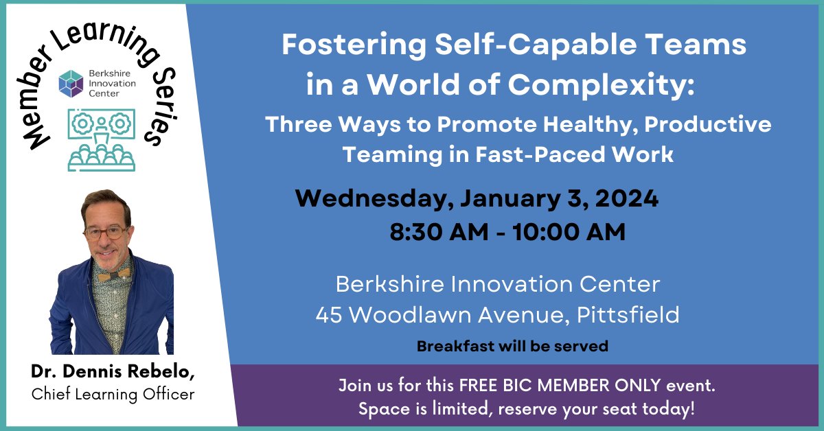 Start the new year off with this professional development workshop facilitated by Dr. Dennis Rebelo, Chief Learning Officer at the BIC. We hope you can join us! tinyurl.com/2t9psbae