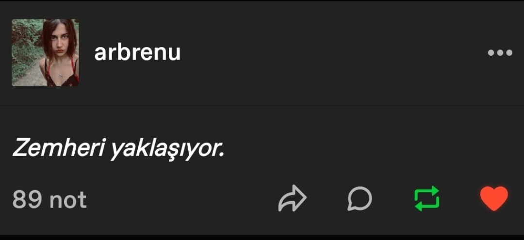 "Zemheri yaklaşıyor."