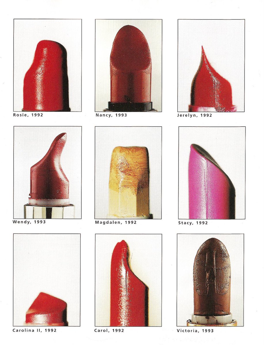 beyzanurapaydin's tweet photo. The Lipstick Series by Stacy Greene. Each shot named after the lipstick's owner https://t.co/AIsp4M9YMQ