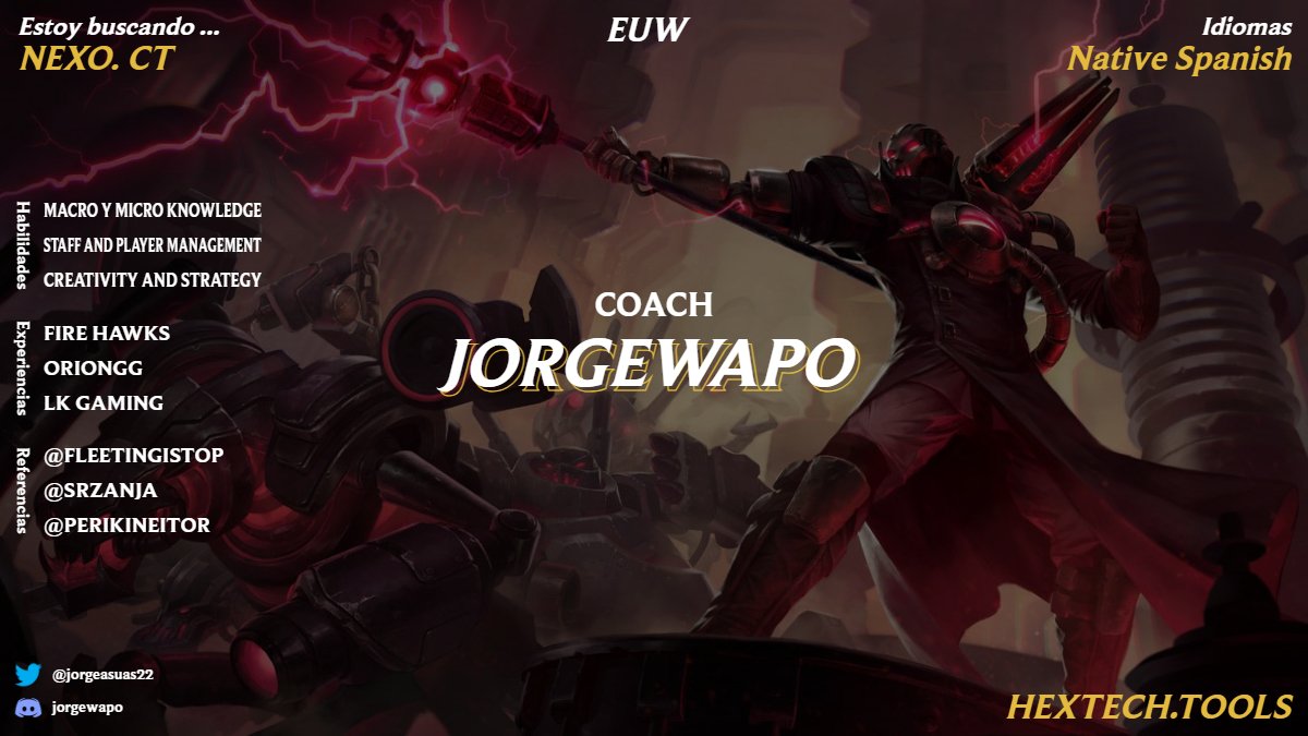 Aprovecho para comentar que estoy LFT