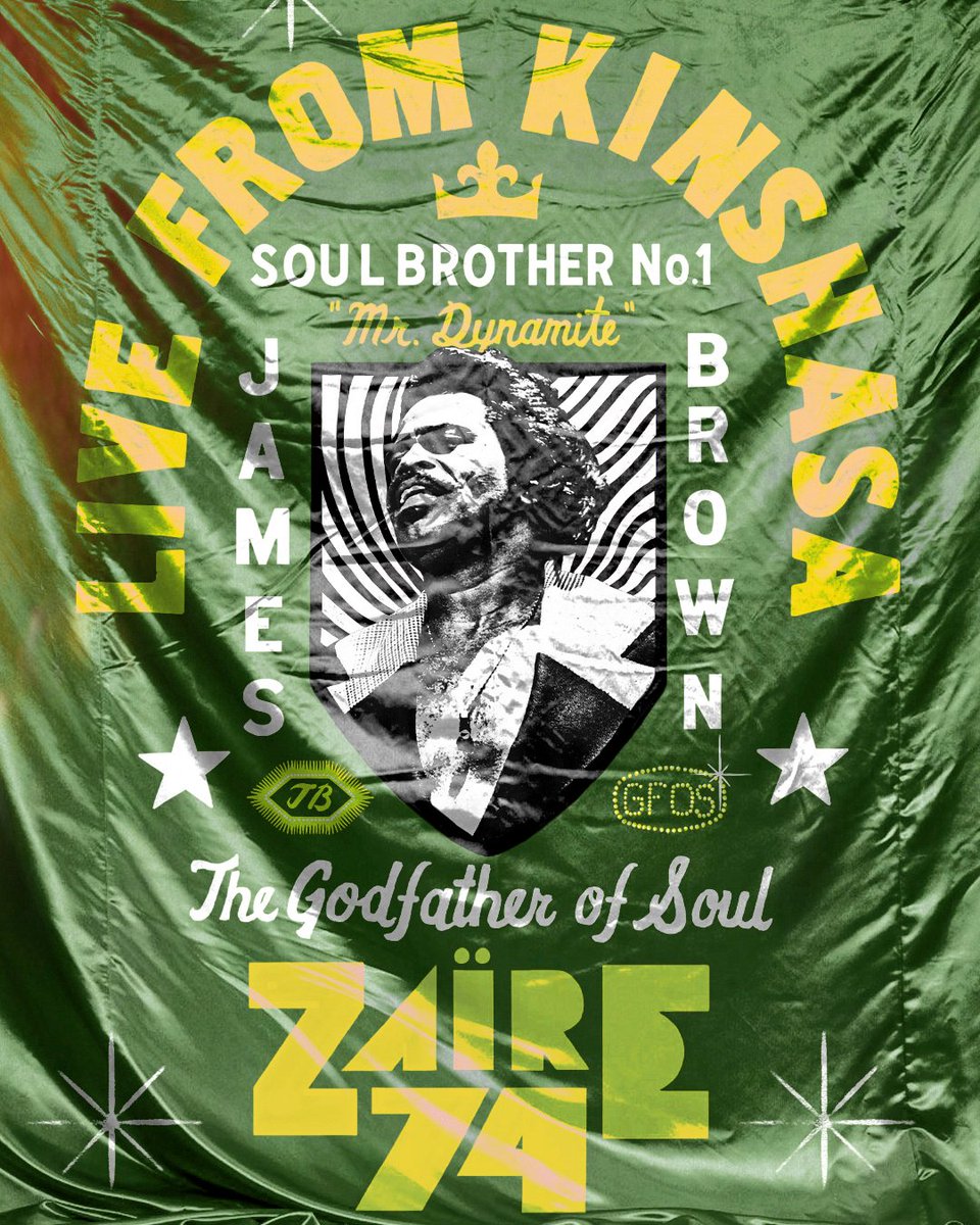 rootsoffight's tweet image. Sept 20-22. In the heart of Africa, 1974. By the time James Brown delivered his musical sermon at one of the greatest music festivals of all time, the country of Zaire felt it in its very soul. 

#GodfatherOfSoul #GFOS #Zaire74 #MrDynamite
rootsof.co/jamesbrownT