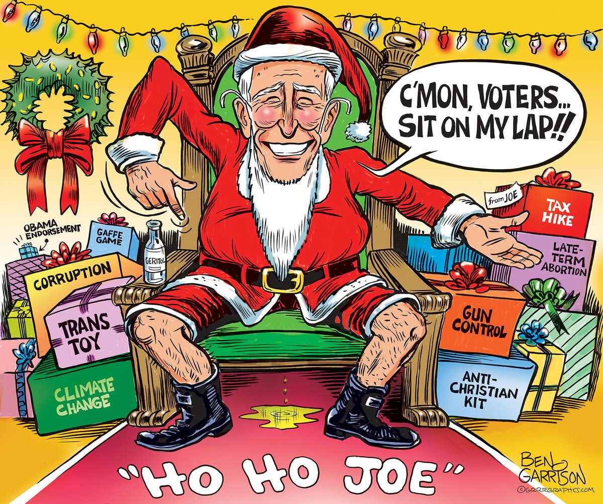 Ho Ho Joe- #Christmas throwback #bengarrison cartoon from 2020!

never miss a cartoon- sign up for our cartoon Newsletter today!
grrrgraphics.com/sign-up/