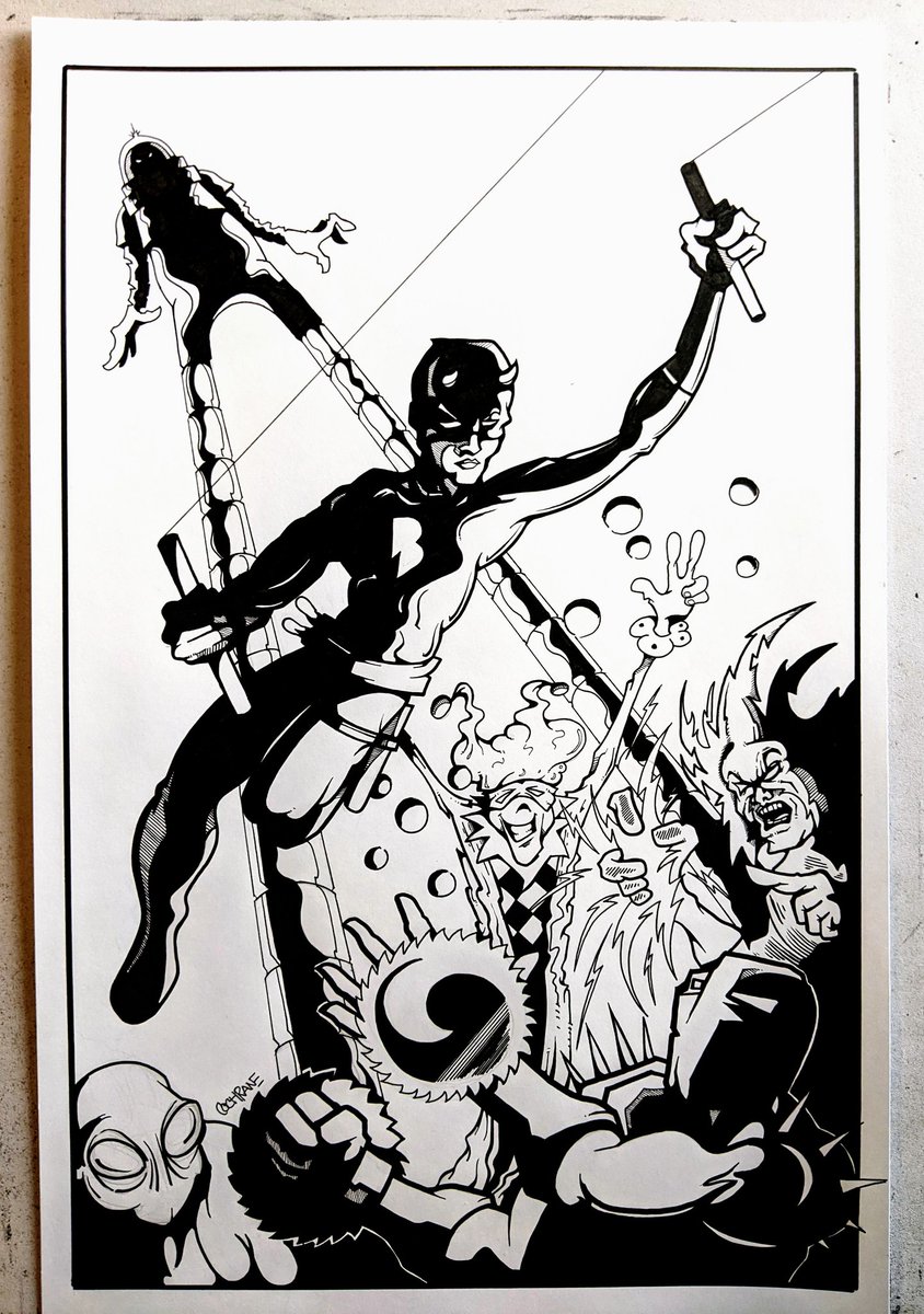 ether_enth's tweet image. New artwork just finished!
Fresh ink! Ready for colour and placements 🍻 ❤️@manwithoutfear 
@Daredevil @fanwithoutfear 
@Daredevil_ 
#daredevil #DaredevilBornAgain 
#marvelcomics
#MarvelStudios 
#machetecomics
#cultofmachete