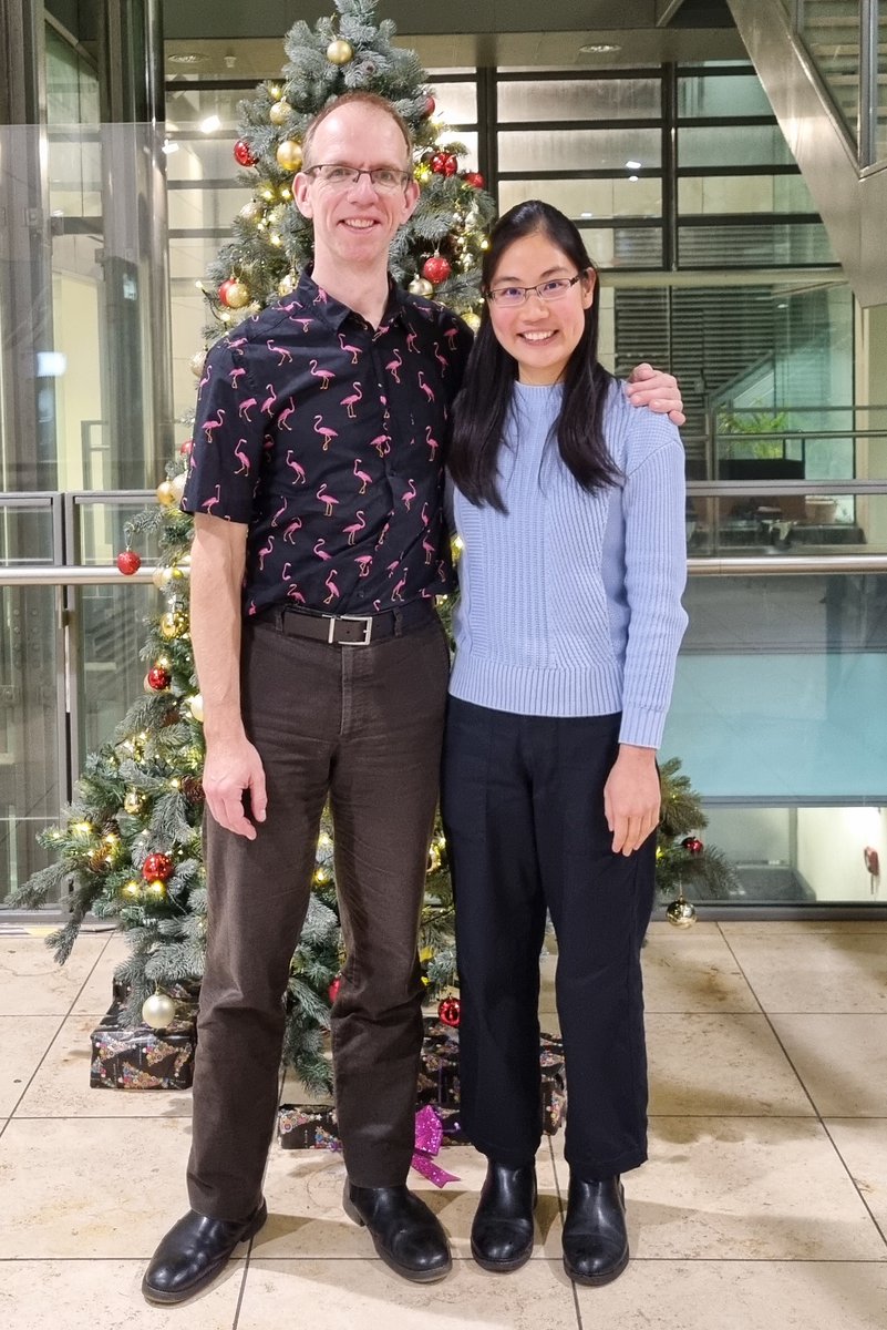 Congratulations to Dr Jieyan Lim 🎓 on passing her DPhil viva last week! 🎉🍾🥳 Thanks to examiners Steve Clark and Jeremy Robertson. A well earned DPhil and a big loss to our group! 🦩🦩🦩