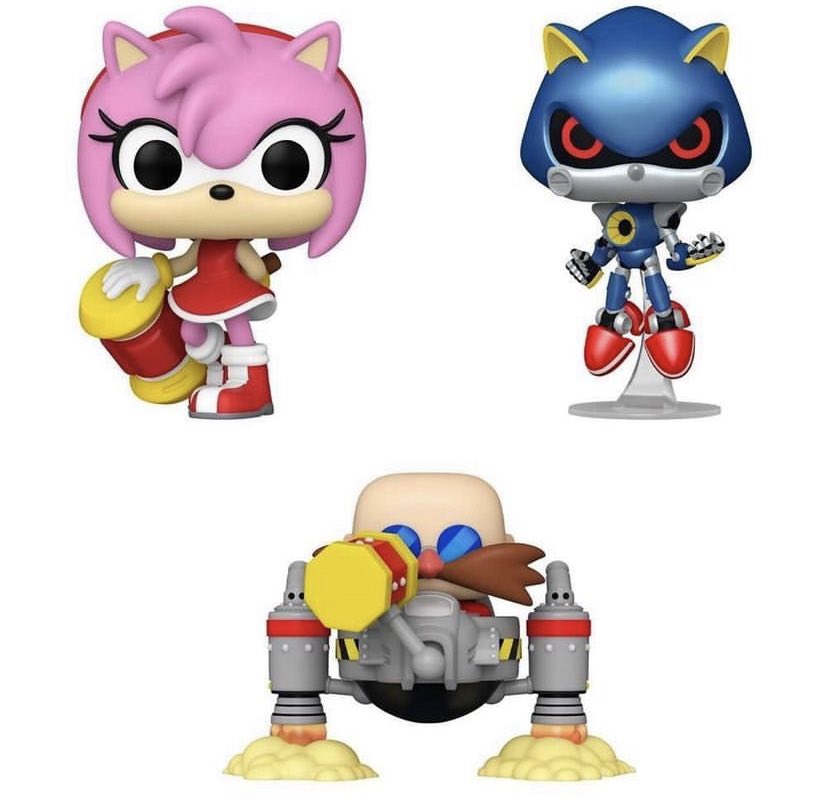 sonic the hedgehog, dr. eggman, metal sonic, and neo metal sonic (sonic) drawn by 9474s0ul