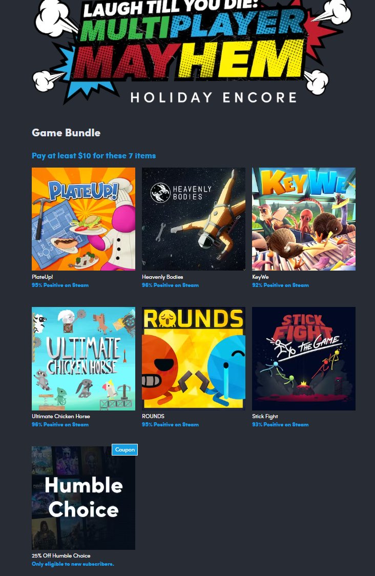 Wario64 on X: Last day to get Humble Games Bundle: VR Discovery Bundle   #ad  / X