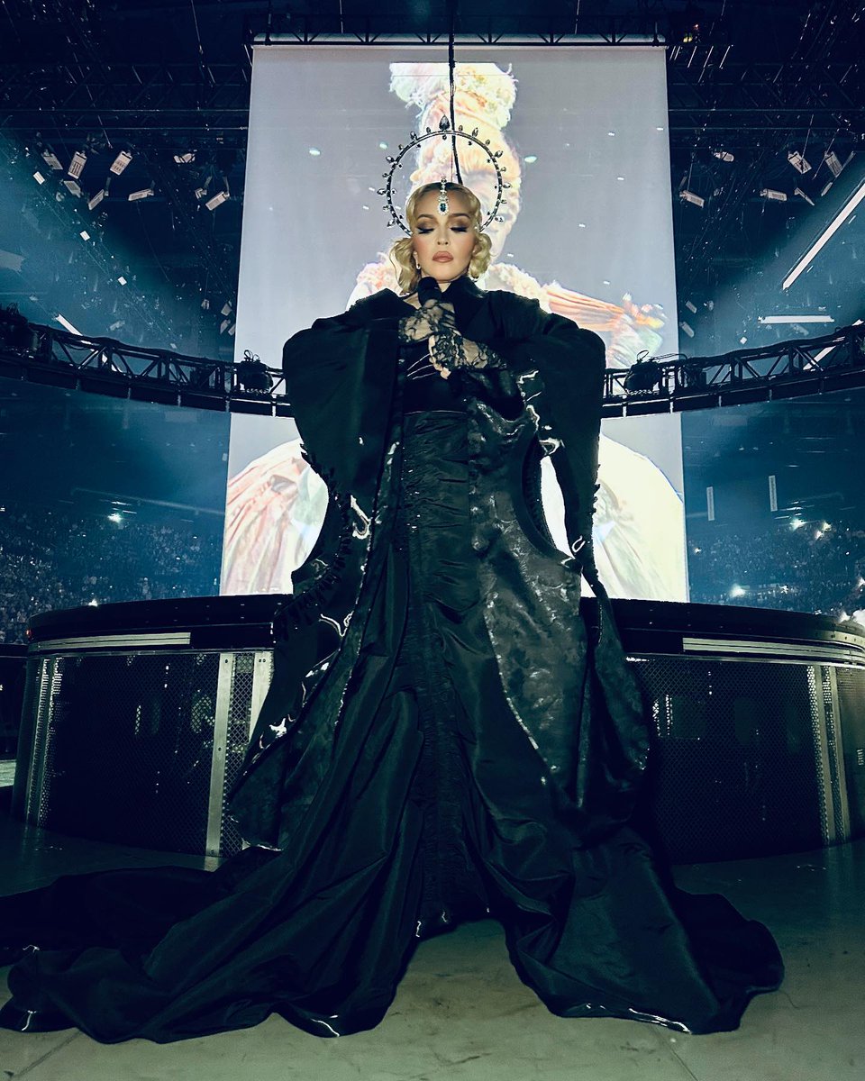 It’s Show-Time………….🎙 #MadonnaCelebrationTour