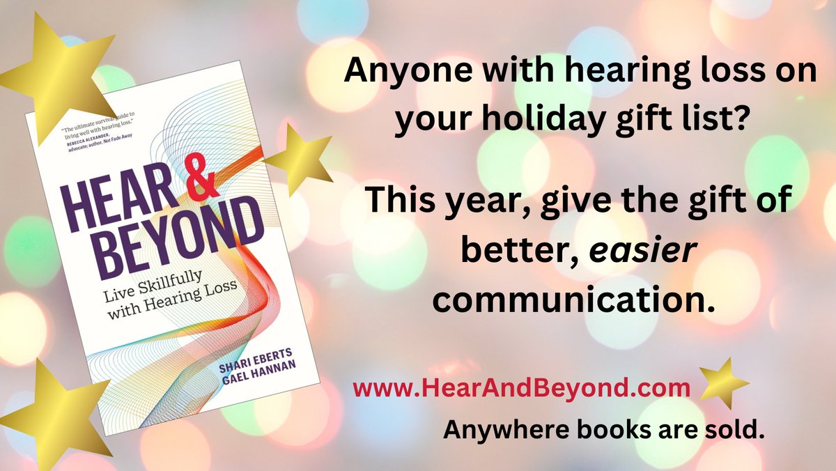 The 'good news' about the #hearingloss journey. It can be easier. HearAndBeyond.com @sharieberts