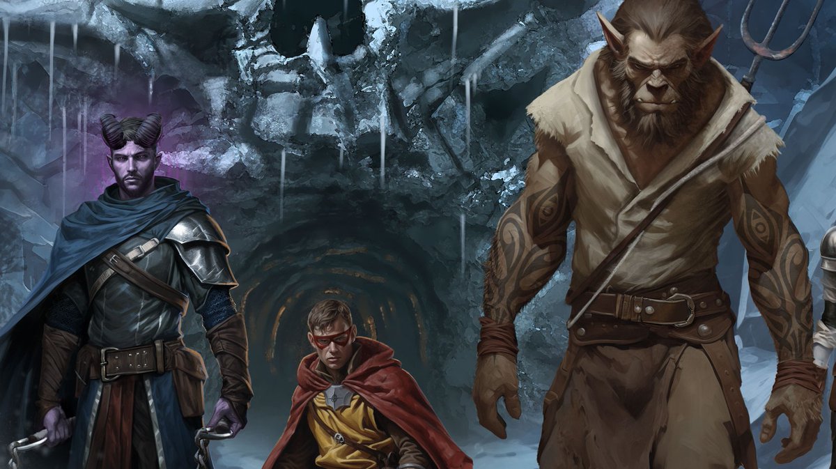 KGoinsGraphics's tweet image. So happy to finally show off my newest adventure party. This is an amazing group of players who made up an amazing group of characters! Catch us Sundays at 7 EST twitch.tv/nerdyknots
#digitalartwork #adventureparty #commission #digitalart #dungeonsanddragons