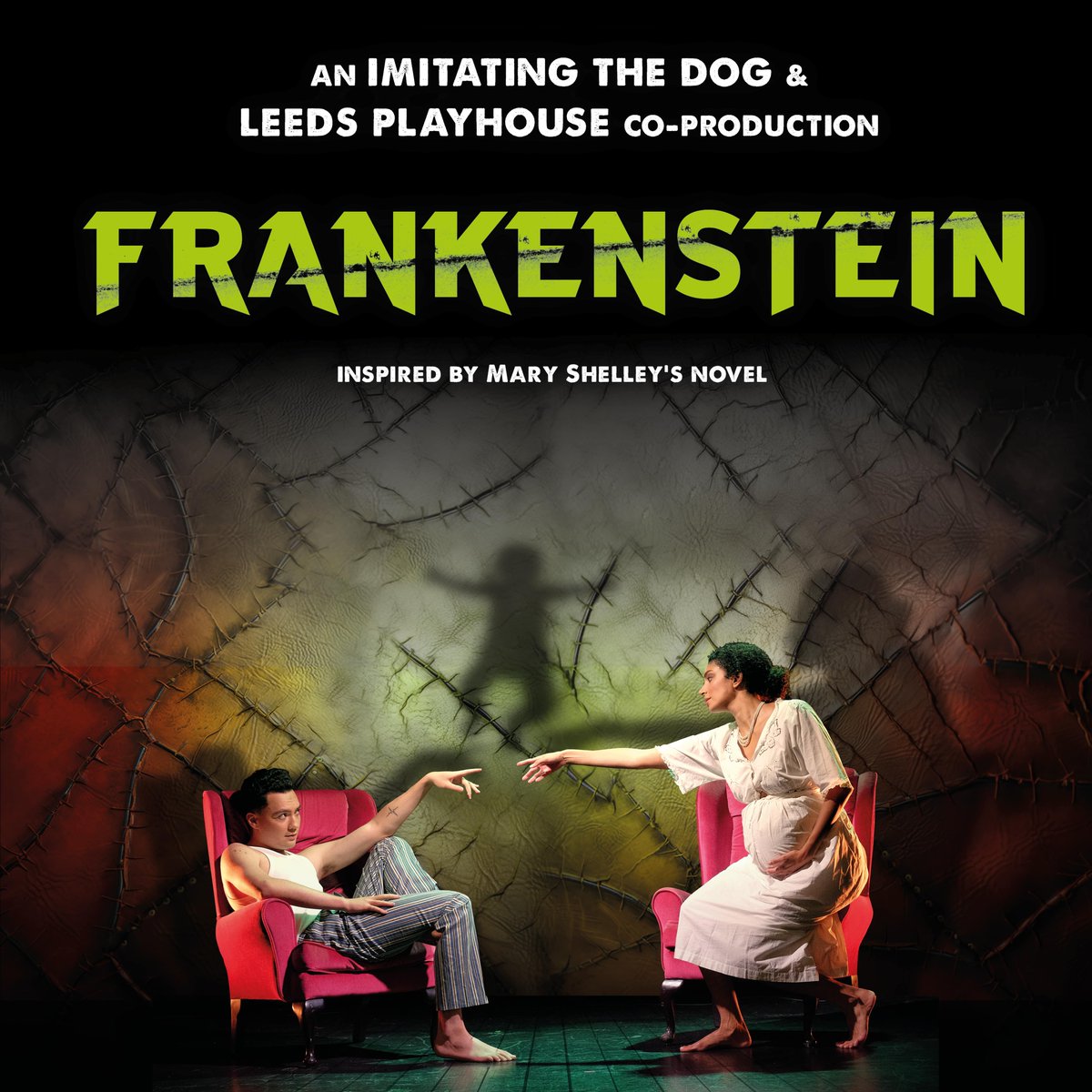 TheDukesTheatre's tweet image. 📣NEW SHOW ANNOUNCEMENT: Frankenstein

An @imitatingthedog and @LeedsPlayhouse Co-Production
Inspired by Mary Shelley’s novel

📆 24th -27th April
🎟️ loom.ly/Hnyt-84