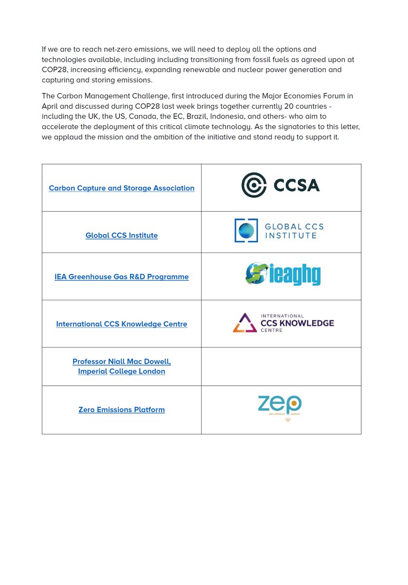 The Global CCS Institute at COP 28 - Global CCS Institute