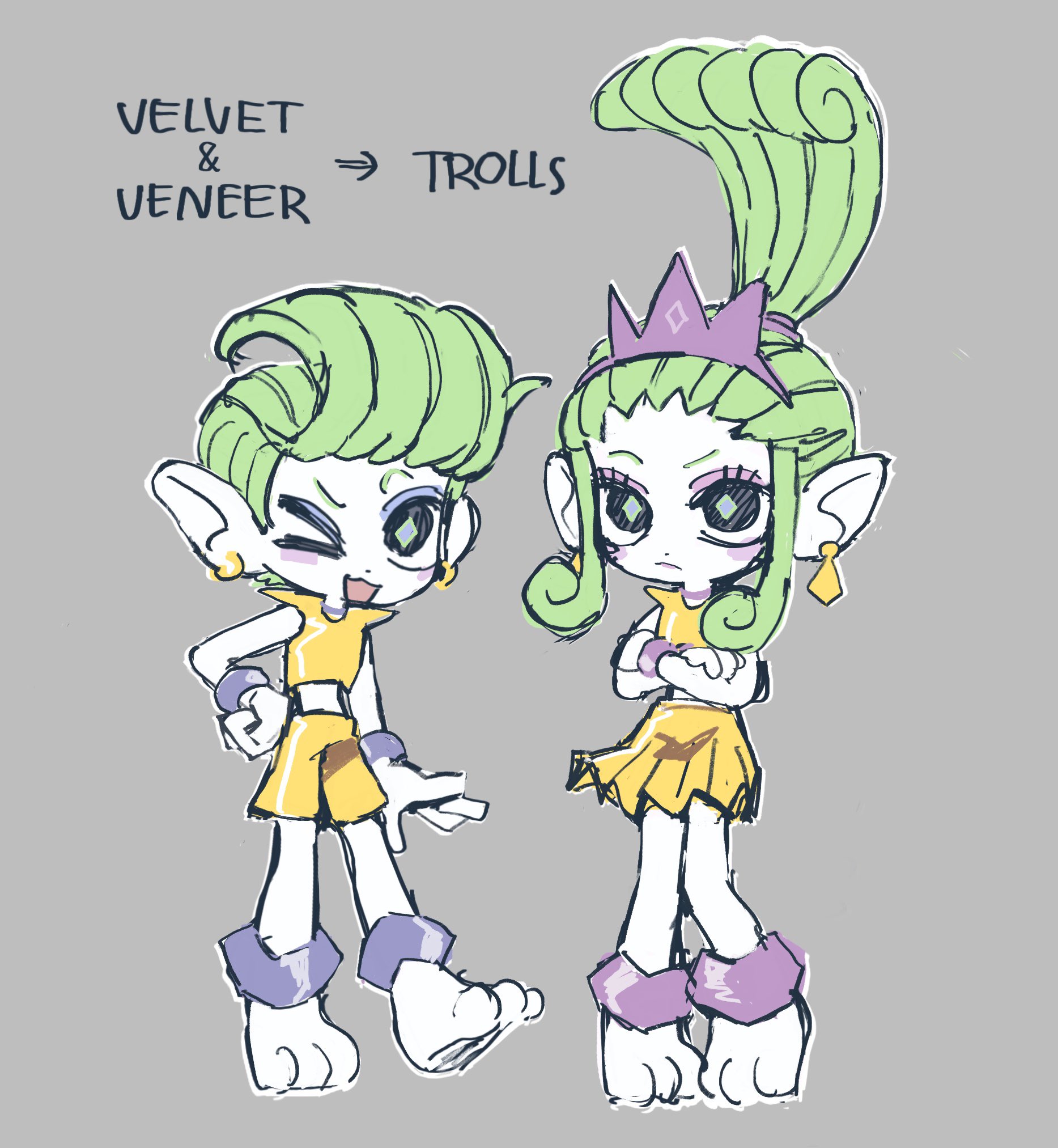 Velvet and Veneer by plushrats on DeviantArt