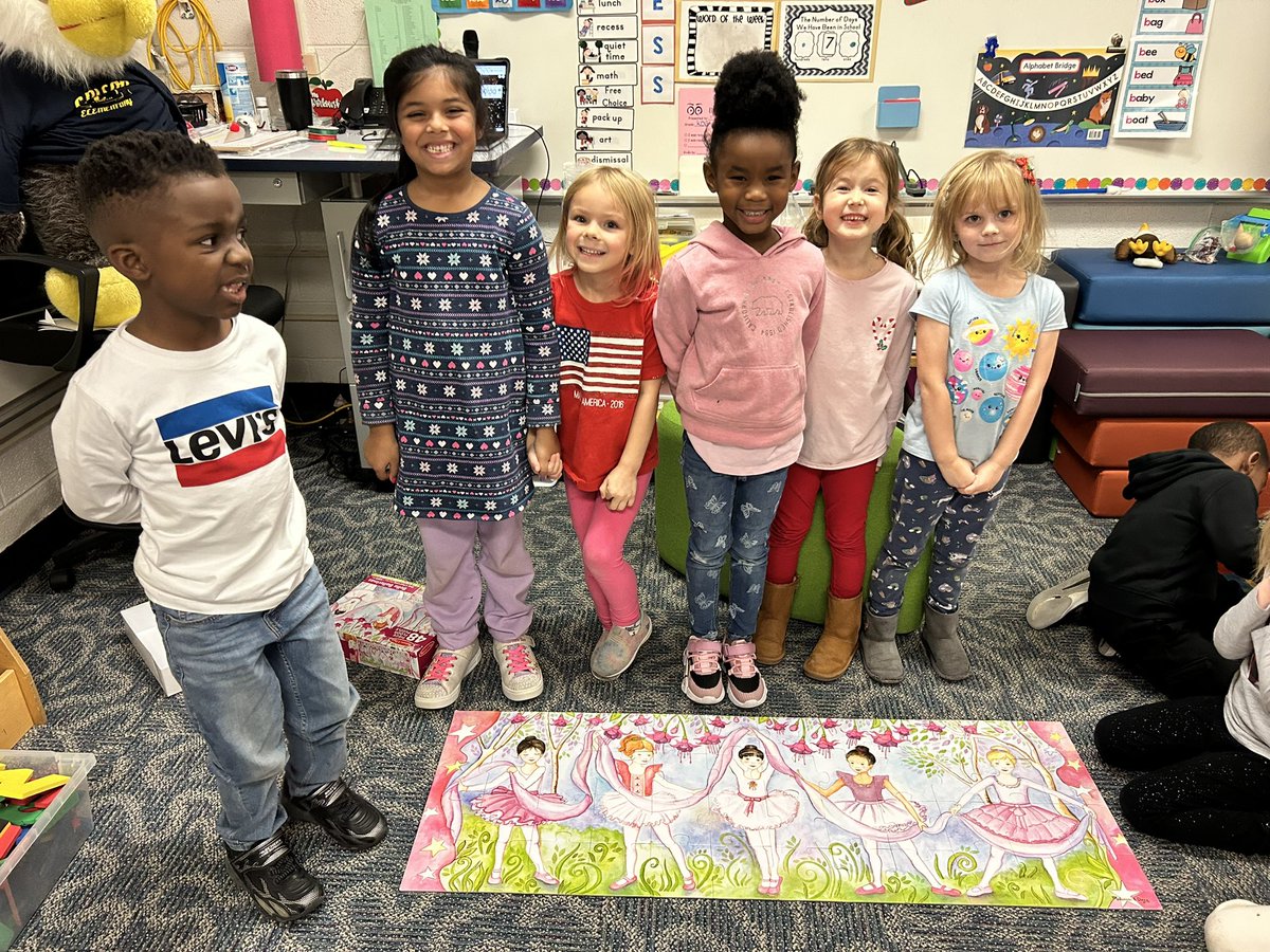 Thank you Mrs. Wangelin!  We worked during our free choice time to get this done!  Awesome teamwork!  #fraserfamily #EdisonShines