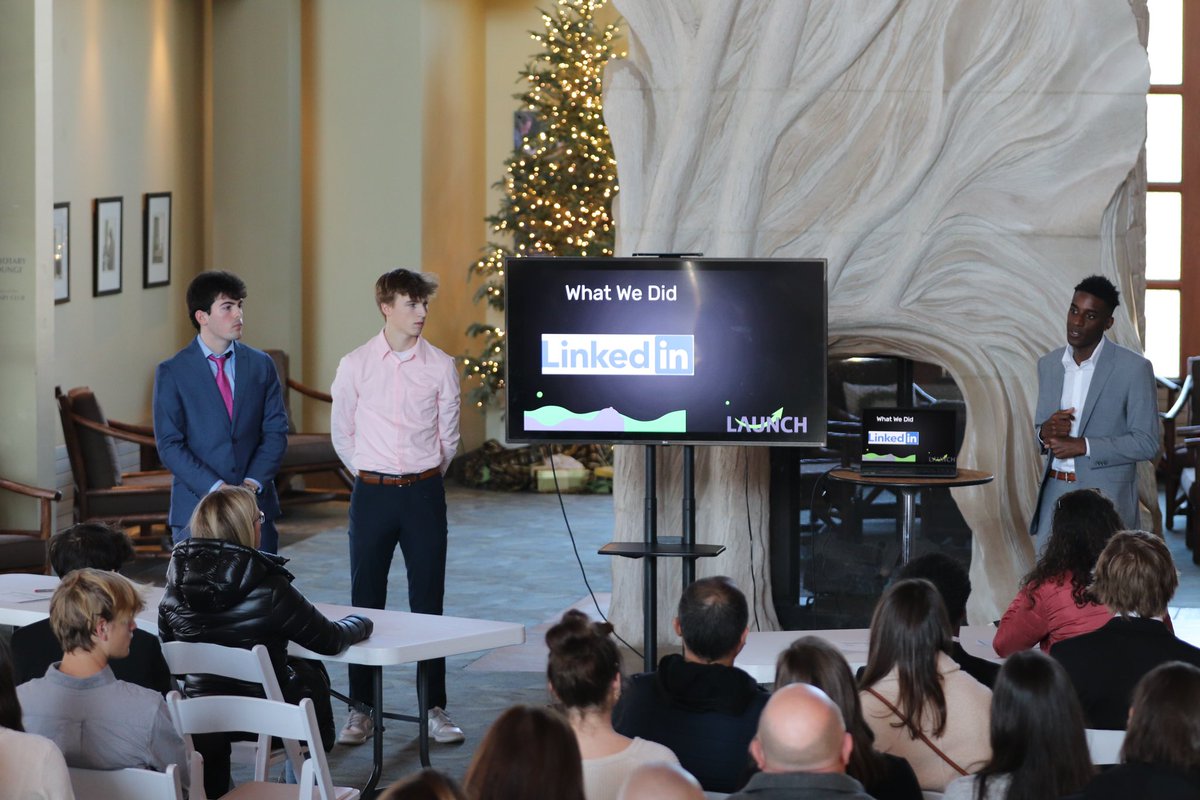 Elmbrook Schools (@elmbrookschools) on Twitter photo 🌟 <a href="/launch_sde/">LAUNCH in Elmbrook</a> students recently presented their final fall projects to a panel of judges and guests, showcasing the professional and human skills they've learned while solving real world problems for a variety of community partners. 🌎 🔍 #becomewhatsnext 🌟 <a href="/launch_sde/">LAUNCH in Elmbrook</a> students recently presented their final fall projects to a panel of judges and guests, showcasing the professional and human skills they've learned while solving real world problems for a variety of community partners. 🌎 🔍 #becomewhatsnext