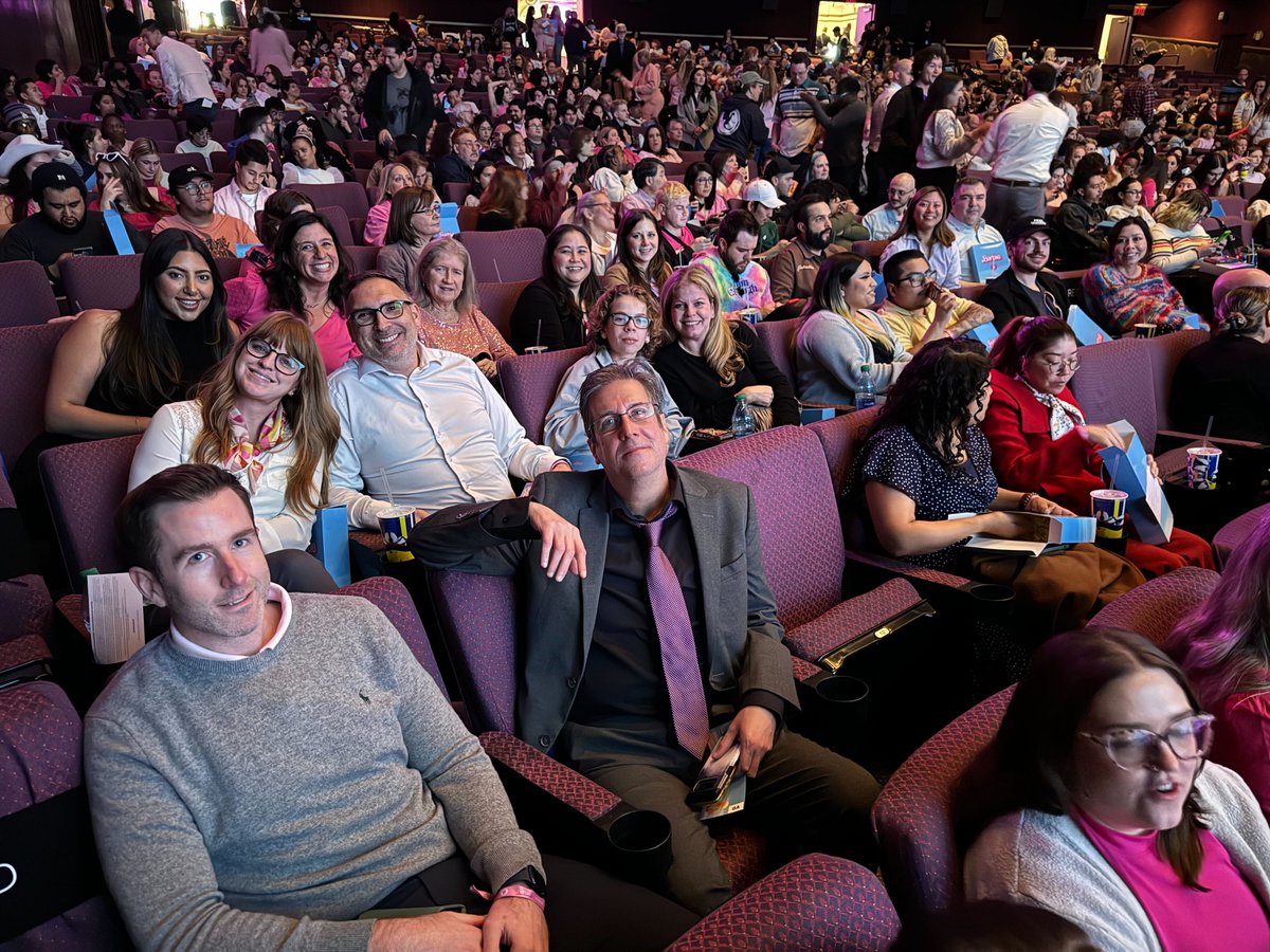 Celebrating the release of Barbie in ASL at the screening last week! Thank you again to our partners at WBD for trusting us with this iconic project 💗

#Barbie #BarbieinASL