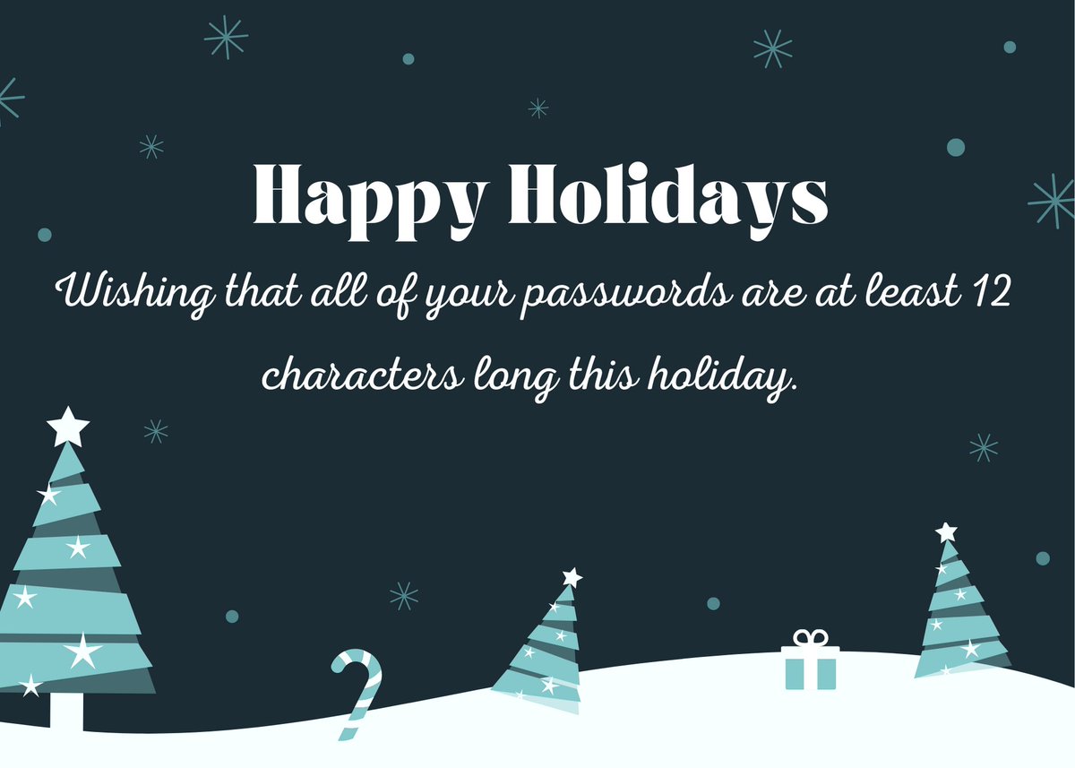 🎄This holiday season, make sure your passwords are just as strong as your festive spirit! 
🌟 To find more tips on how you can shop safely online, download our free toolkit: hubs.la/Q02d93QG0   #StaySafeOnline #OnlineShopping #HolidayShopping #Cybersecurity