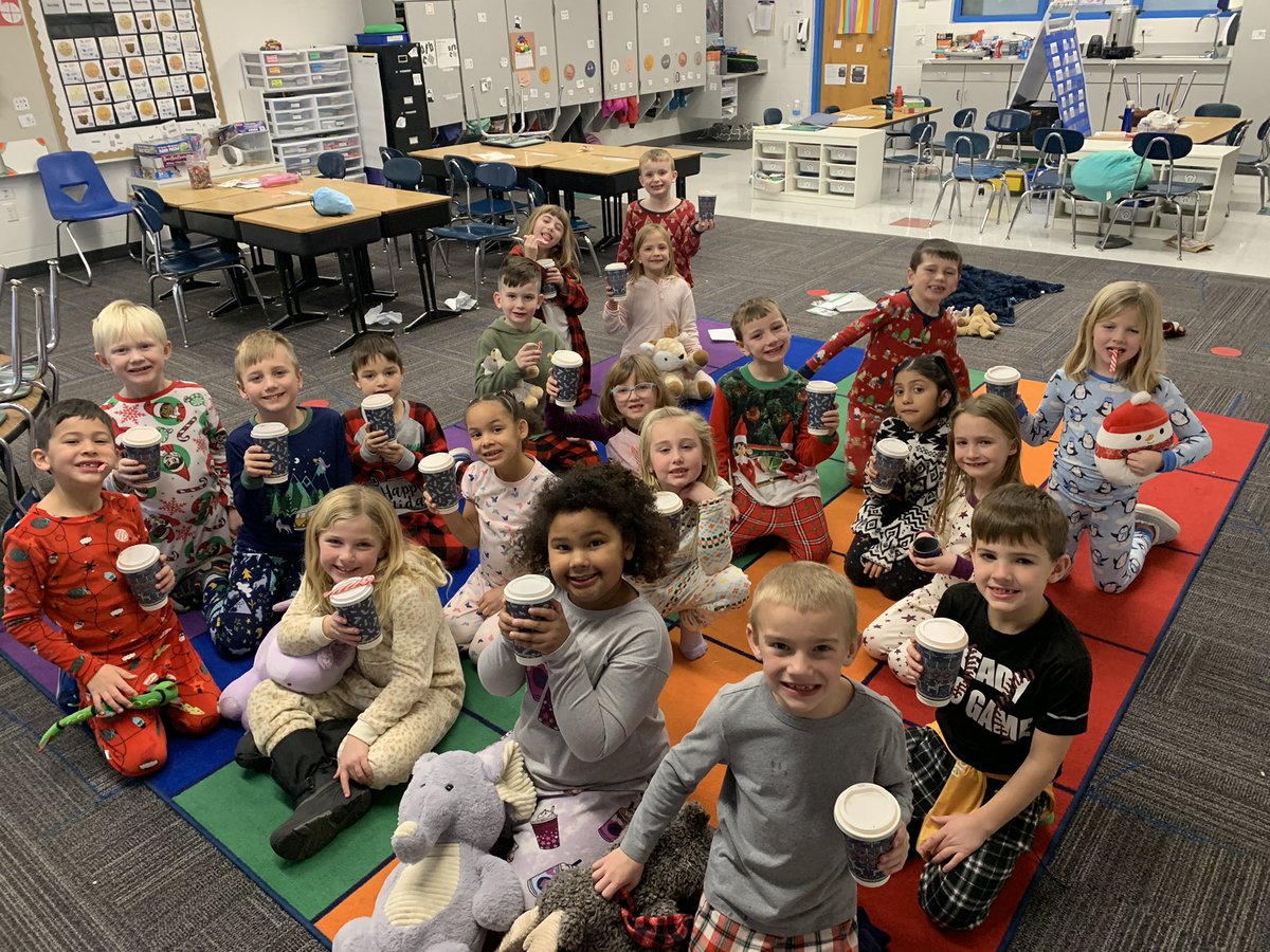 Polar Express = PJs and Hot Cocoa Bar ❄️