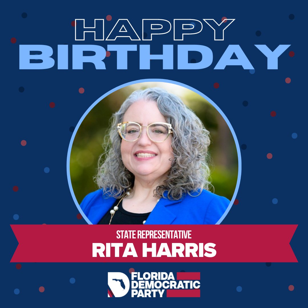 Have a very happy birthday, Rep. @RitaForFlorida! We hope your day is a special one 🎉🎈