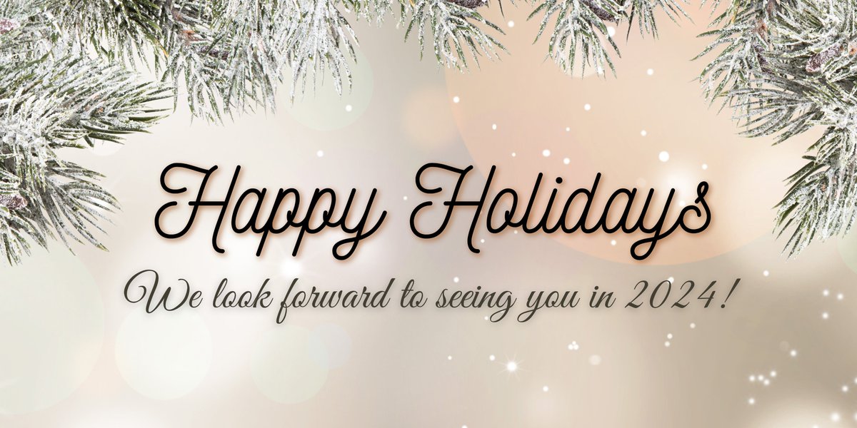 As 2023 comes to a close, we are looking forward to exciting new initiatives and goals in 2024! Don’t forget to donate before December 31 on our website for your year-end tax receipts, and become a member if you have yet to do so! We wish you and your families a happy holidays!