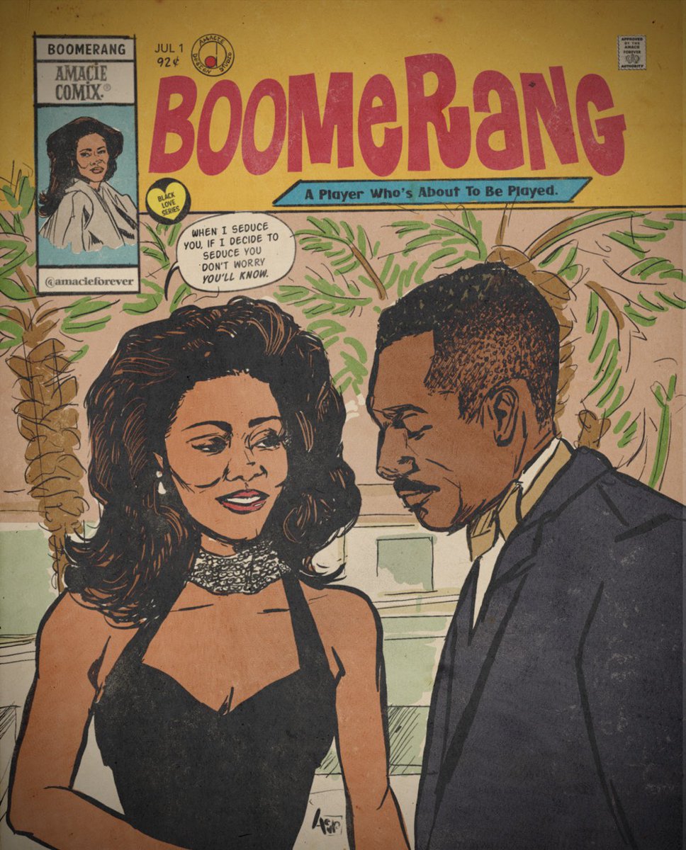 The often requested black love movie to get Amacie Comixed #Boomerang
🙏🏾Thank you so much for all your 🤎 on my other #blackloveseries Amacie Comix! #artcollector #blackartistspace #blackart  #artdirector #blackcreators #artcurator #blackwomenartist #editorialillustration