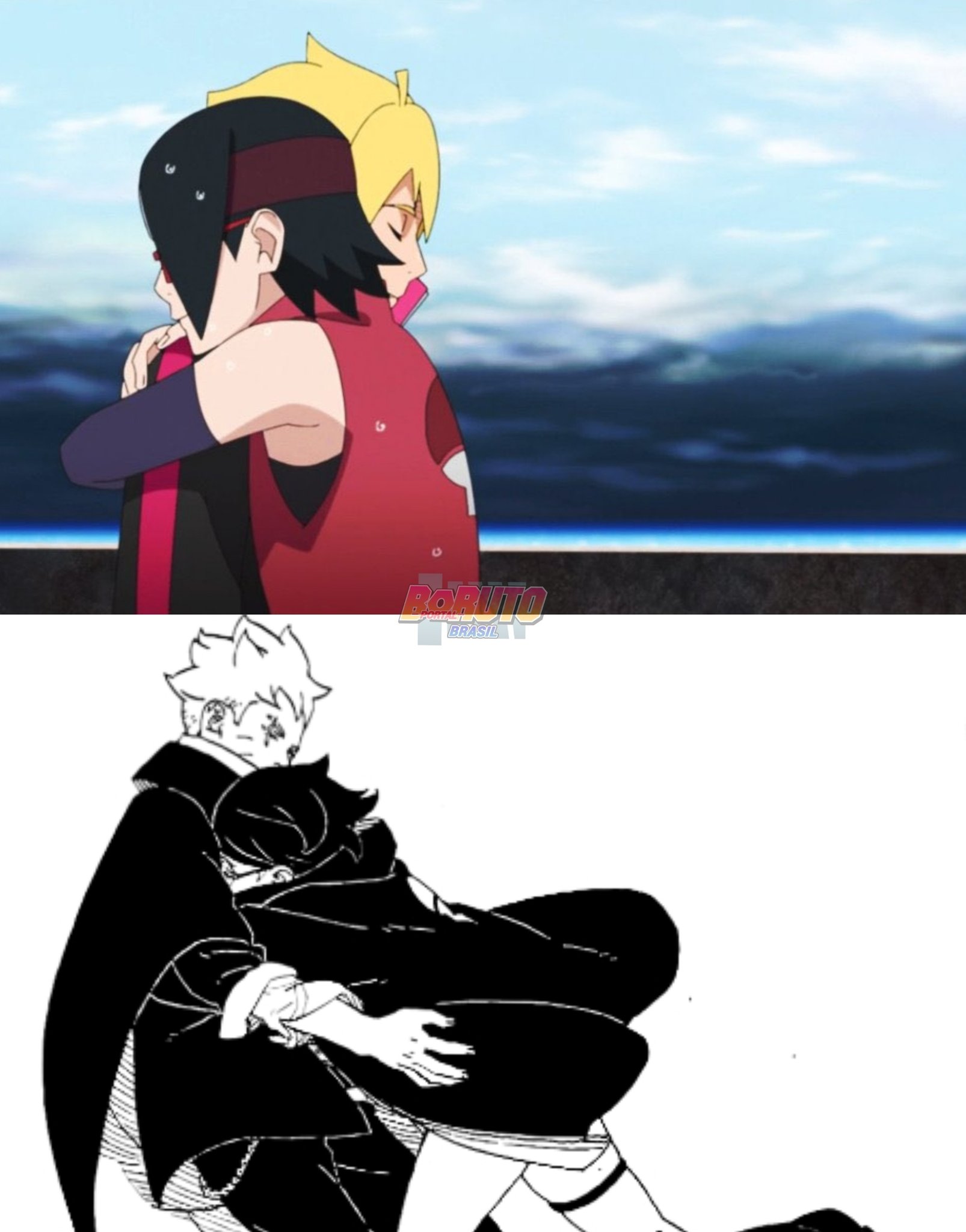 Portal Boruto Brasil on X: Ao ser questionado pela Sarada sobre o Mangekyou  Sharingan, Sasuke se esquivou do assunto, usando a mesma desculpa que ele  ouvia do Itachi, mas mostrou-se um grande