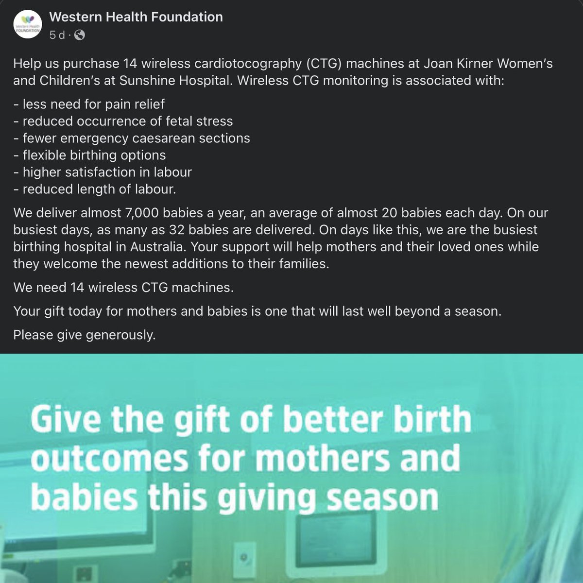 It's not OK for health services to tell bold-faced lies when they make claims about CTG monitoring equipment. Here's what the evidence actually says. @kykywatson bit.ly/3GPoI12