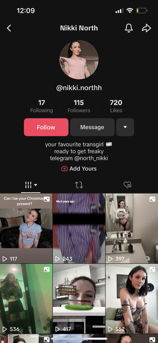 can yall report this hoe? they&rsquo;re really trying me, my real tiktok is my usual username @nikkinorthh
