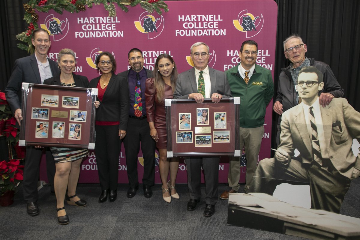 Congratulations to Hartnell College's Change-Maker Honorees! The Alisal Union School District and Salinas City Elementary School District were celebrated as the 2023 Hartnell College Foundation Change-Maker Honorees and recognized at the President's Holiday Reception.