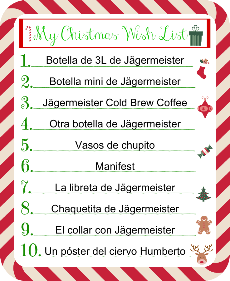 Jagermeister_es's tweet photo. Oye ya se qué quiero para Navidad https://t.co/iROlUyeL7U