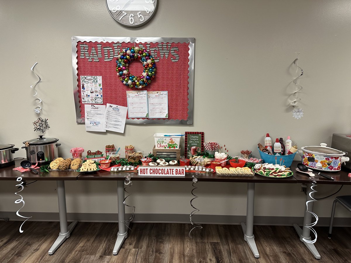 We want to thank our AMAZING PTA for our hot chocolate bar today! #hurstisfirst @hebisd