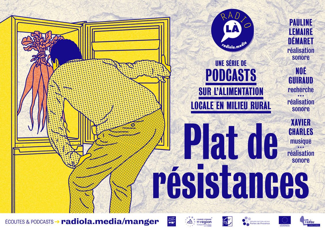 Un podcast qui explore les liens entre alimentation et territoire au pays de Dieulefit Bourdeaux dans la Drôme. Comme dans la majorité des territoires français, 90% de la nourriture qui y est consommée localement vient d'ailleurs. radiola.media/manger/resista…