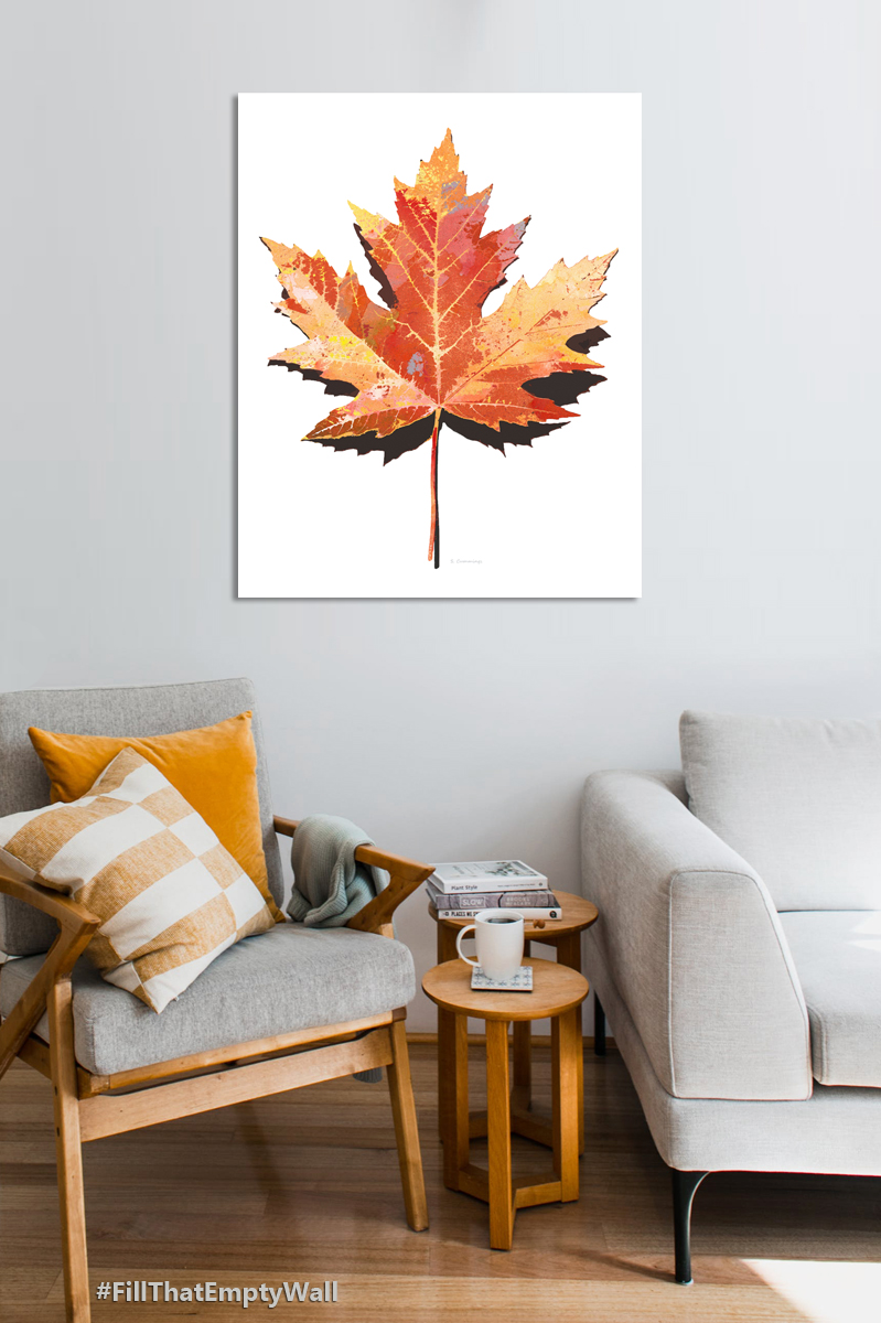 It's Time To #FillThatEmptyWall With Fall Maple Leaf HERE:  fineartamerica.com/featured/fall-… #maple #mapleleafs #mapleleaves #fall #Autumn #Canada #Canadian #Canadians #vermont #maplesyrup #leaf #leafs #leaves #tree #trees #nature #AYearForArt #BuyIntoArt #plants #plant #homedecoration